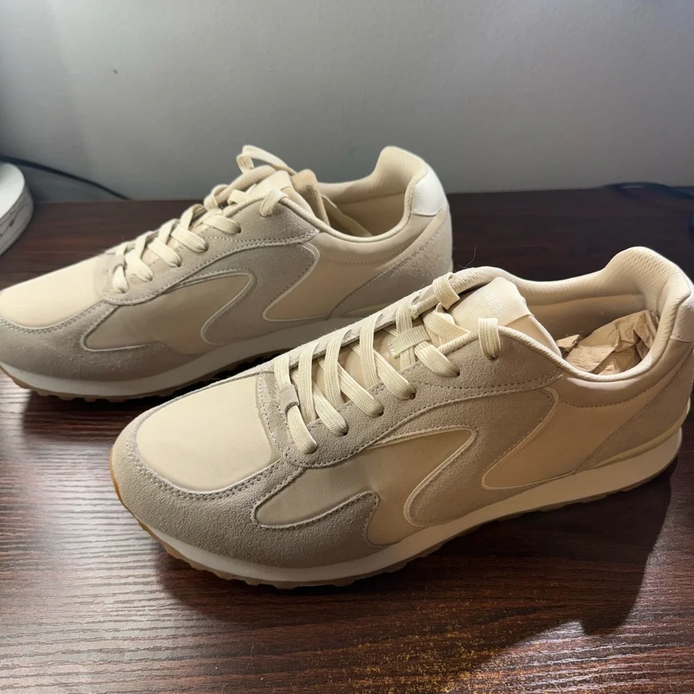 Skechers Men’s OG 85 - Fresh & Kewl Light Sneakers in Natural - Picture 4 of 5